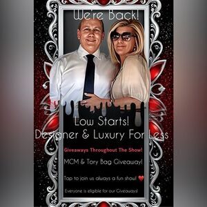 Tonight 7:45 pm Everything starts at $5 Designer Lux & more! One night only!